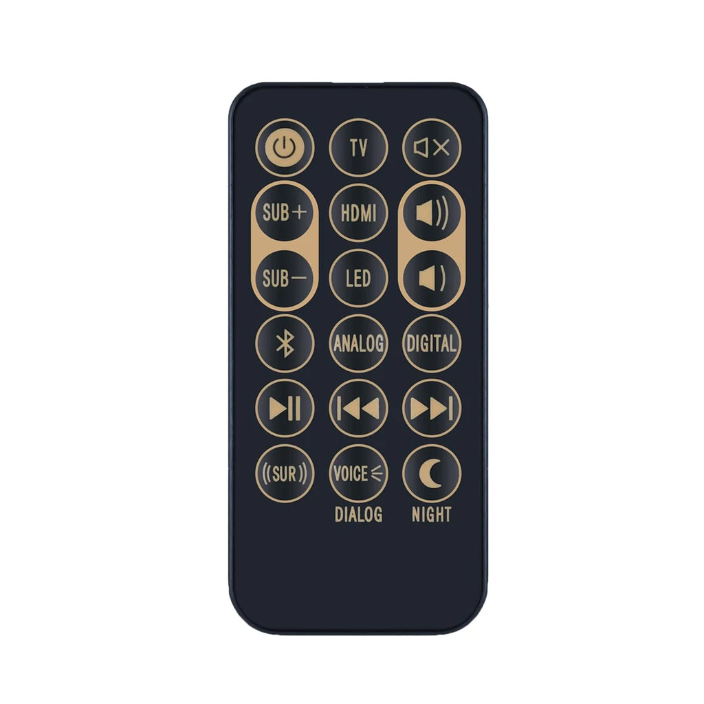 Remote Control for (Klipsch 1065133 RSB3 RSB-3) (Klipsch SB 120) (Klipsch 1060316 SB120) TV Sound Bar Soundbar Speaker System
