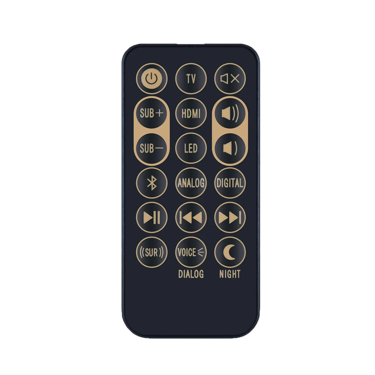 Remote Control for (Klipsch 1065133 RSB3 RSB-3) (Klipsch SB 120) (Klipsch 1060316 SB120) TV Sound Bar Soundbar Speaker System