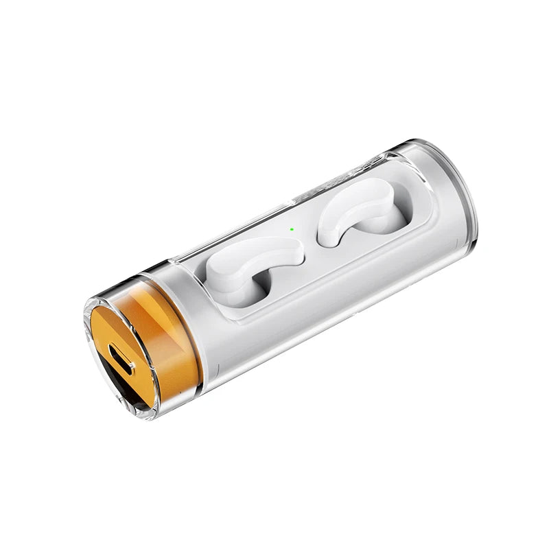 2023 Hot Sale Fashion Transparent Wireless Headset Bt Headphones HIFI  230mah Large Battery Sports Earbuds TWS Earphone