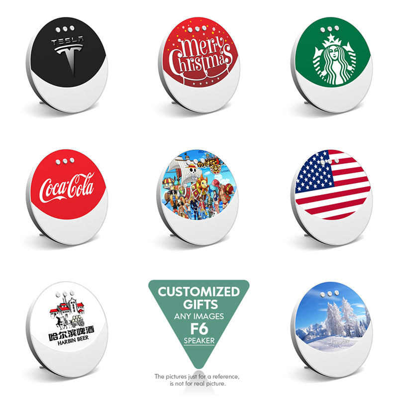 Portable Multimedia Blue Tooth Speaker Smart Table Lamp Light Alarm Clock Led Touch Light Speaker for Home