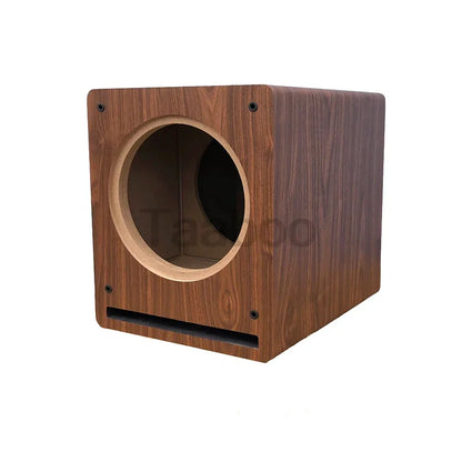 12 Inch Subwoofer Cabinet HIFI Passive Wooden Empty Speaker Enclosure HDF Board DIY Full-Range Speaker Box Passive Speaker Shell