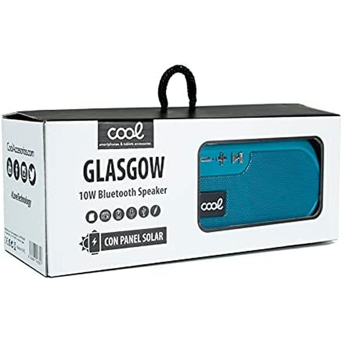 Portable Bluetooth Speakers Cool Glasgow Blue