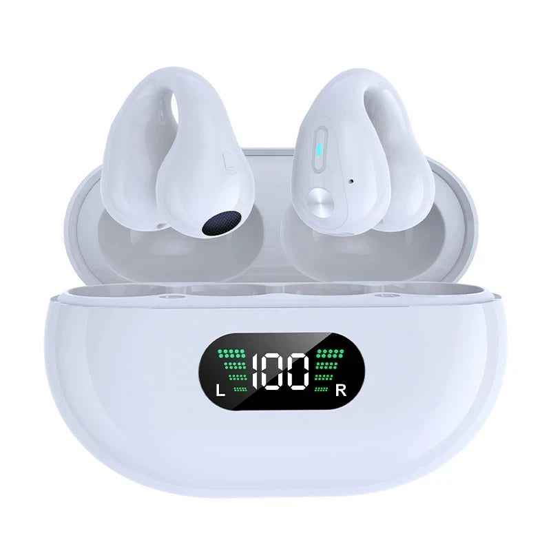 For Sony Wireless Earphones V5.3 Headphone for Ambie Sound Ear Cuffs TWS Earbuds HiFi Stereo Sports Waterproof Earhook Mic