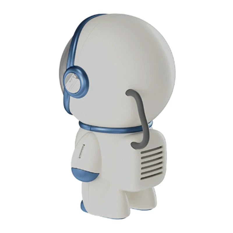 Astronaut Smart Bluetooth Speaker AI Voice Hifi Audio Desktop Multifunctional Audio New Digital Alarm Clock FM Radio