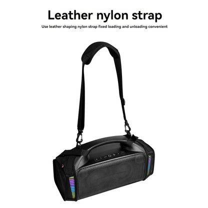 Portable Carrying Strap Case Nylon Fall-Proof Speaker Case With Adjustable Shoulder Strap for Tribit Stormbox Blast