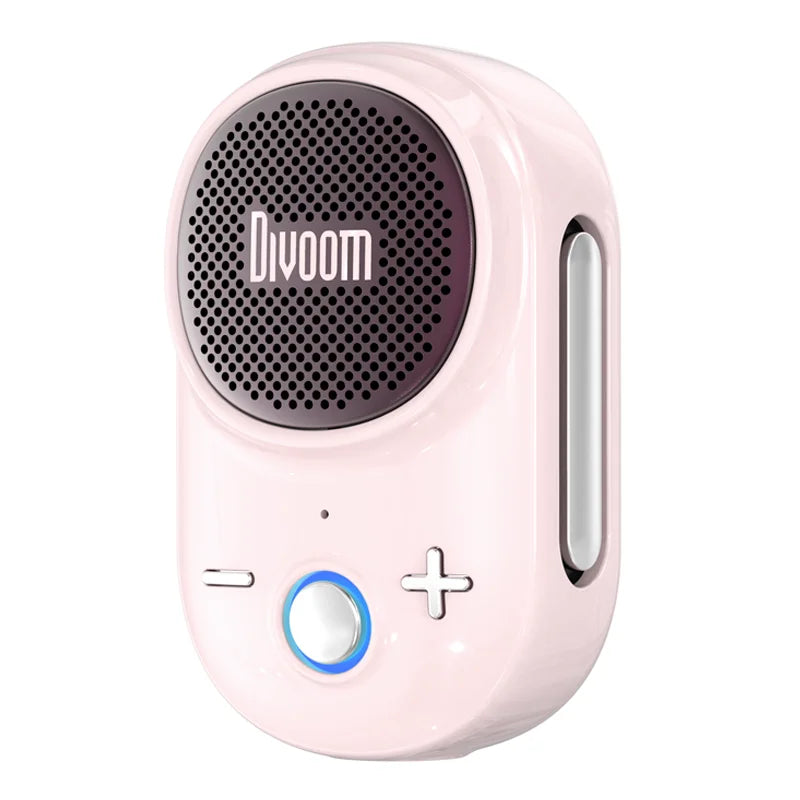 Divoom  Itour-S Portable Bluetooth Speaker 90dB Loud Sound Deep Bass IP67 Waterproof Camp Small Speaker Built-In Strap