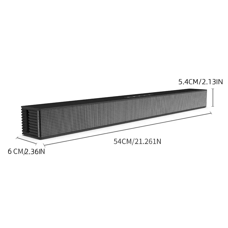TV Soundbar HiFi Speaker Home Theater Sound Bar Bluetooth-Compatible Speaker Support Optical HDMI-compatible for SAMSUNG SONY TV