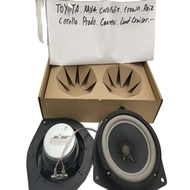 For HONDA Vezel Fit City  Crosstour Crider Accord 1 Pair BOSE 6.5" Car Audio CAR FRONT Car SPEAKERS 120W Made in Germany