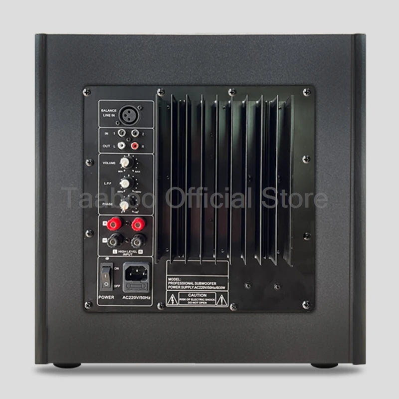 12 Inch Active Subwoofer Speaker High Power HiFi Wooden Subwoofer High Fidelity Extra Bass Mode Home Theater Amplifier Sound Box