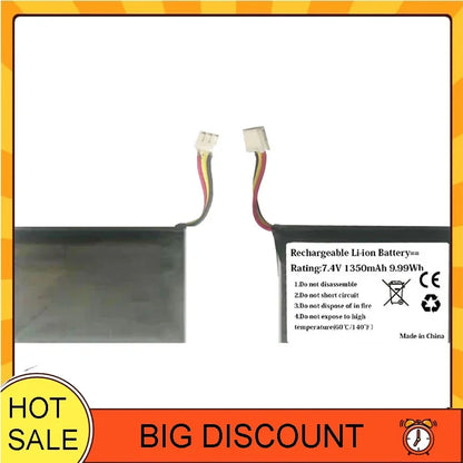 1350mAh Replacement Battery C129D2 for Bang Olufsen BeoPlay P2 Speaker