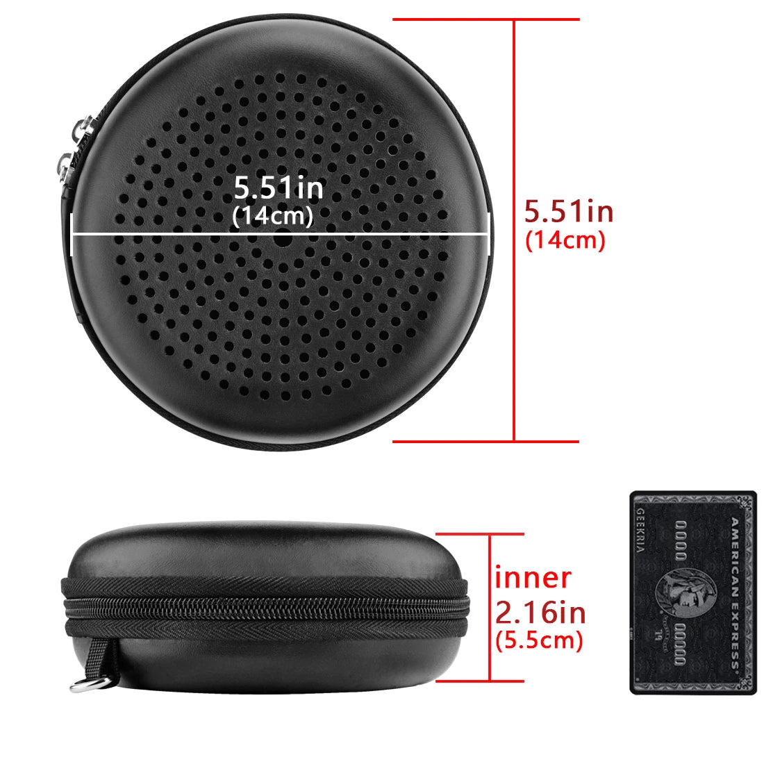 Geekria Speaker Case Cover, Compatible With Bang & Olufsen Beosound A1, Beoplay A1 Case, Protective Waterproof Skin