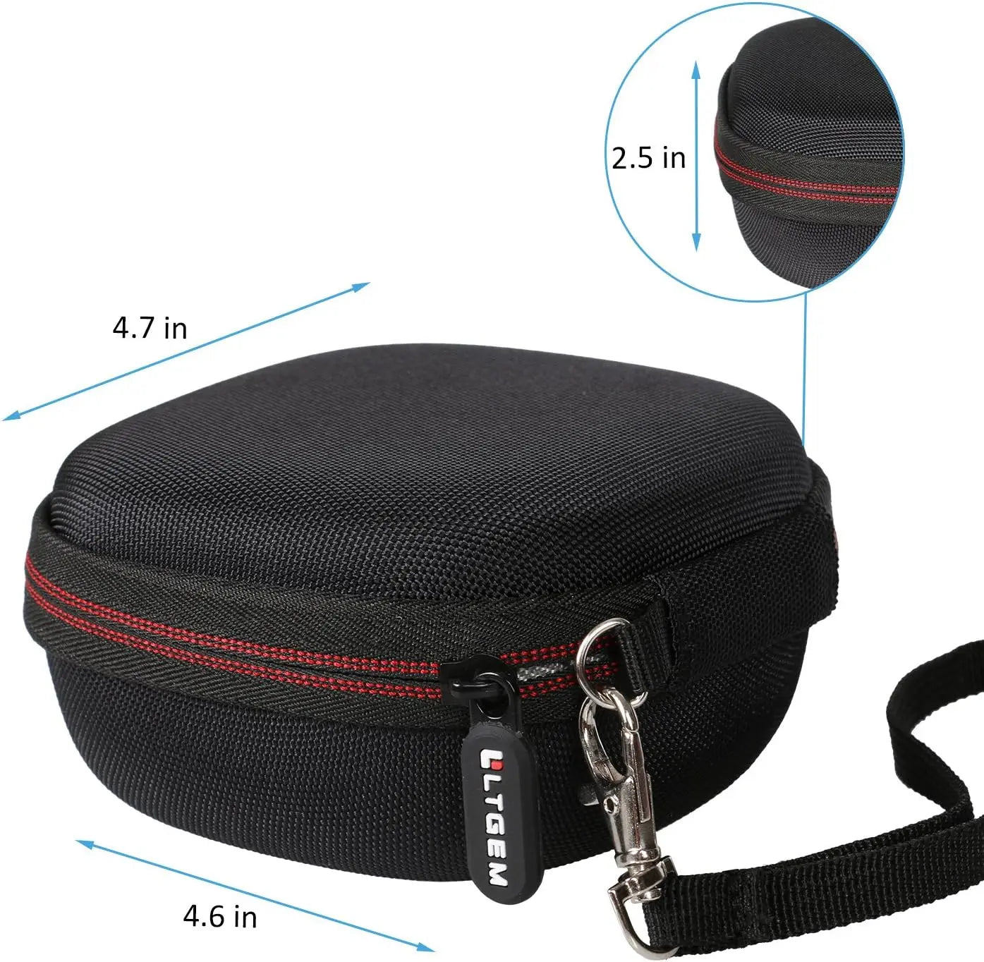 LTGEM EVA Hard Case for Bose SoundLink Micro Speaker (Black)