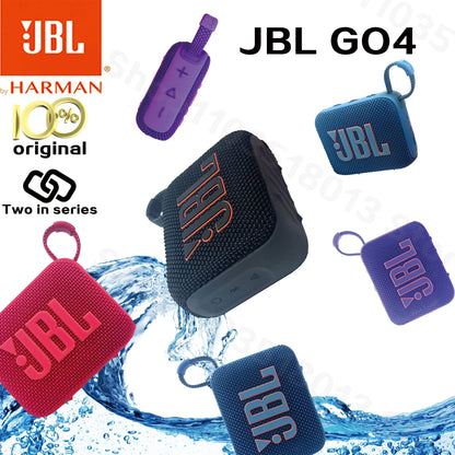 JBL GO4 Music Brick 4th Generation Bluetooth Speaker Outdoor Portable Speaker Computer Audio Speaker Support Serial Connection