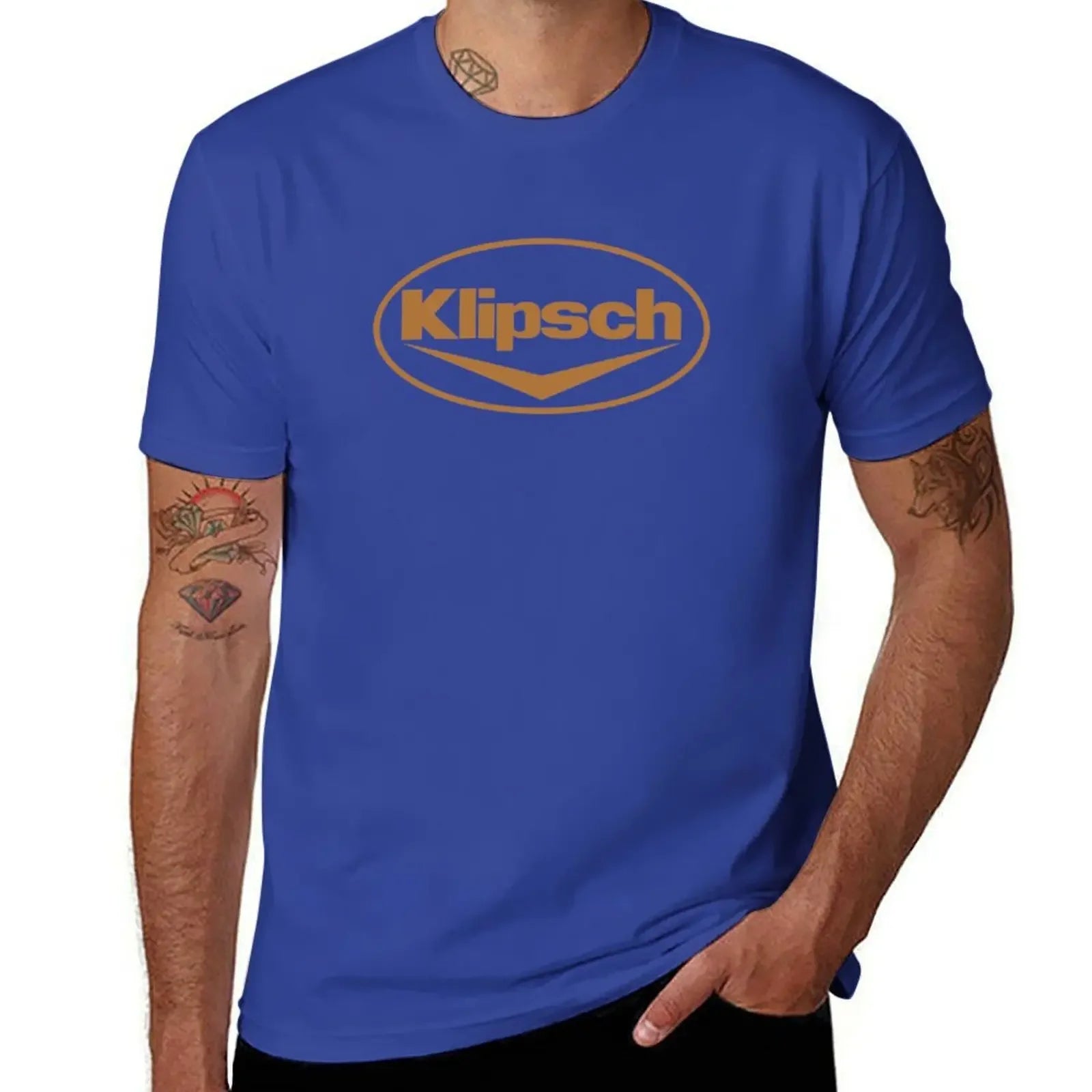 Best Selling Klipsch Logo Essential T-Shirt Oversized Funnys Sweat Men Clothing