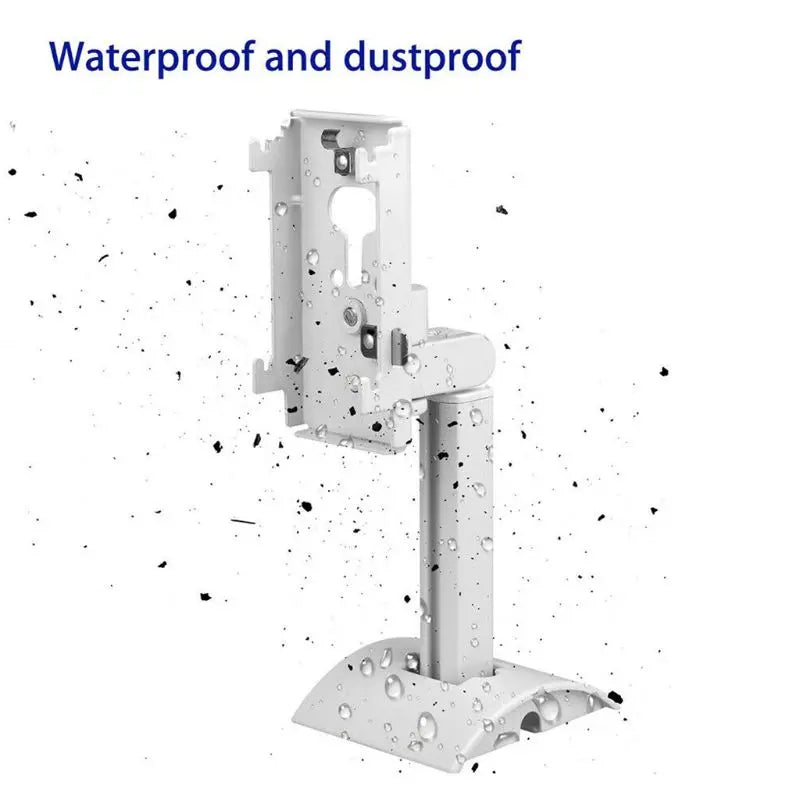 Metal Speaker Stand Holder Wall Ceiling Mount Bracket for UB-20 Surround Sound Speaker Accessories White Black