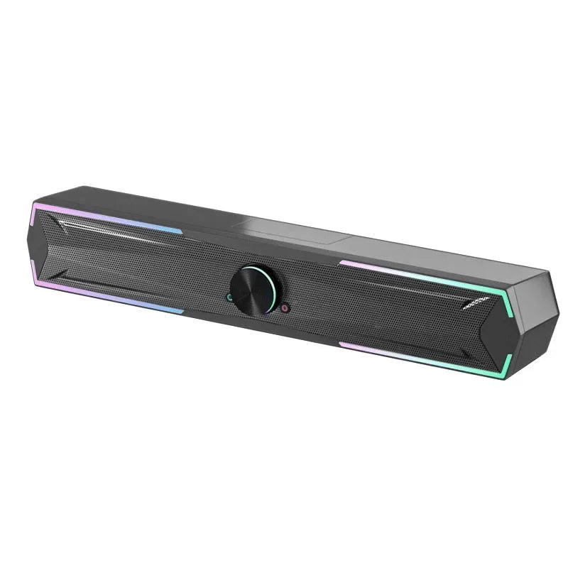 3D Computer Speakers Bluetooth 5.0 Wired Loudspeaker Surround Soundbar Speaker Stereo Subwoofer Sound Bar for Laptop Notebook PC