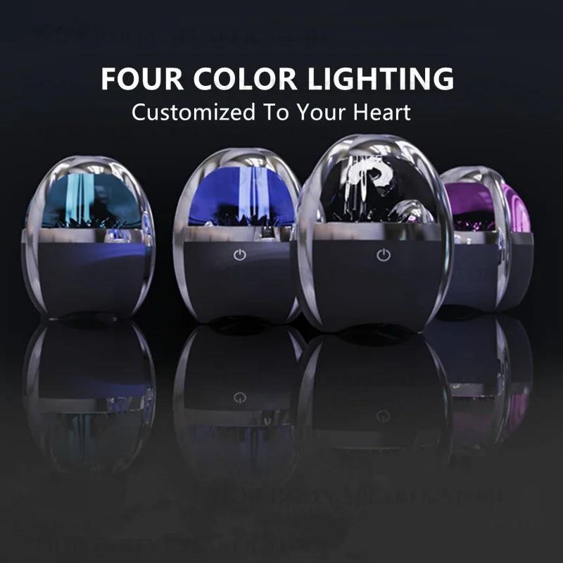 New Venom Ferrofluid Speaker - Dancing Ferrofluid Bluetooth 5.0 Wireless Speaker With 4-Color Adjustable Light Desktop Subwoofer