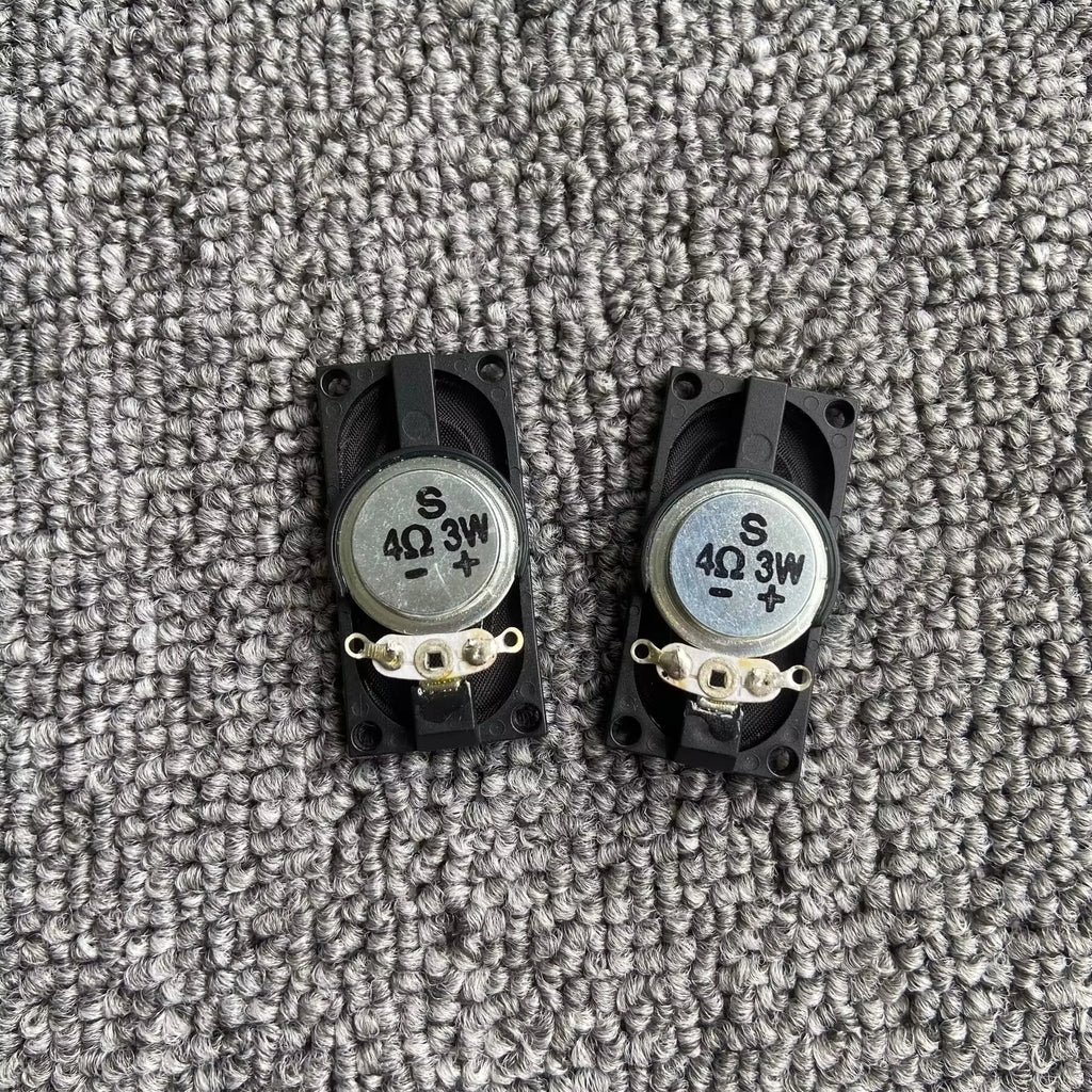 2PCS GHXAMP 2040 Speaker Horn 4ohm 3W Rectangular Inner Magnetic Laptop Doorbell Intercom Speaker 20*40mm