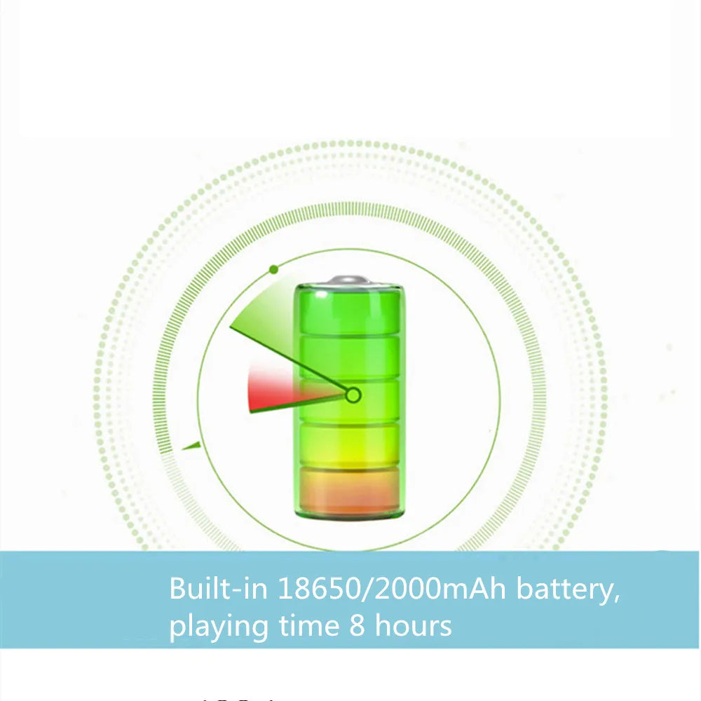 HYASIA 20W Portable Soundbar Bluetooth CP TV Speaker Wireless Stereo TF Subwoofer Column 2 Sound Effects QE Treble/Bass Adjust