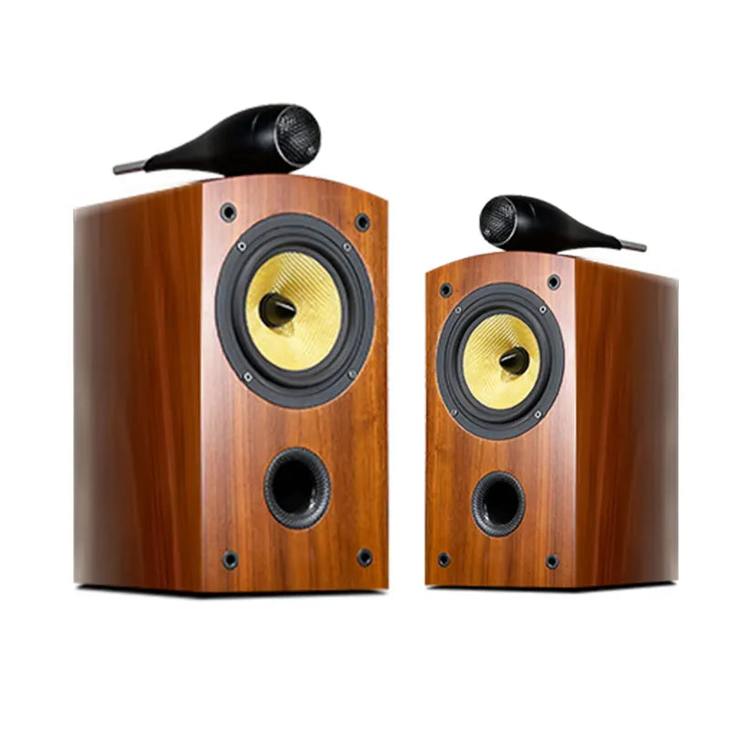 Balenald Home Theater System Nautilus 5.5-Inch Passive Bookshelf Box Hifi Audiophile Speaker Home High-Fidelity Audio