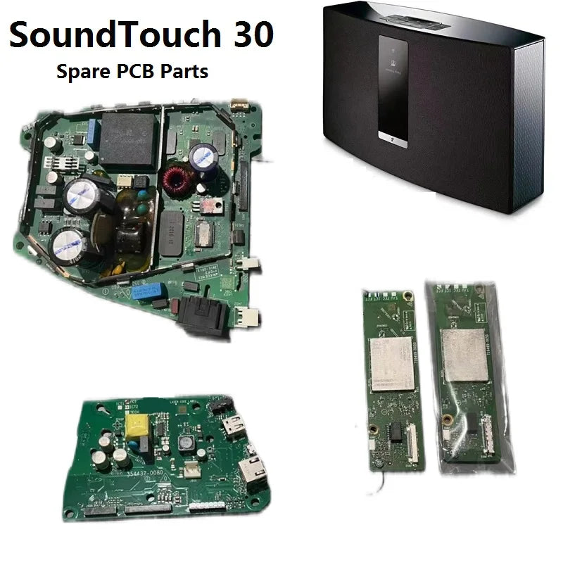 Original Replacement PCB Parts for BOSE SoundTouch 30 Loundspeaker Power Board Interface Board, Bluetooth WiFi Board Repair Part