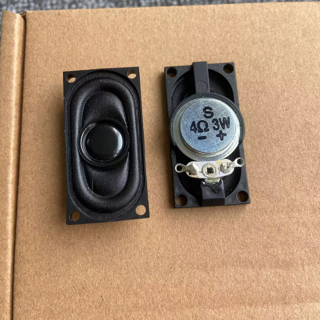 2PCS GHXAMP 2040 Speaker Horn 4ohm 3W Rectangular Inner Magnetic Laptop Doorbell Intercom Speaker 20*40mm