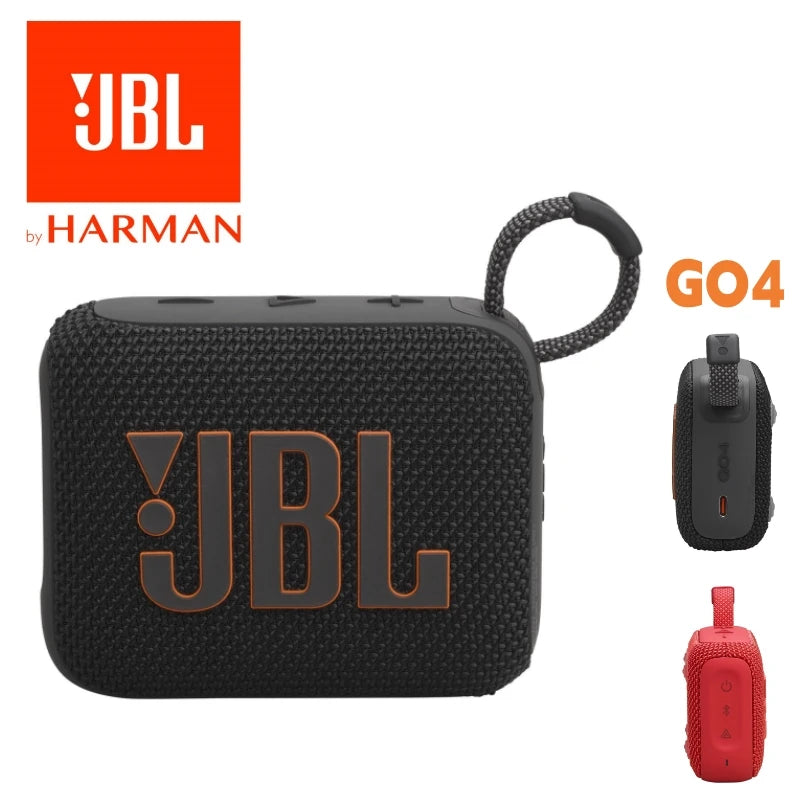 Original JBL Go 4 Portable Speaker 4.2W Bluetooth5.3, Bass Subwoofers Mini IP67 Waterproof Speaker Party Speaker With App