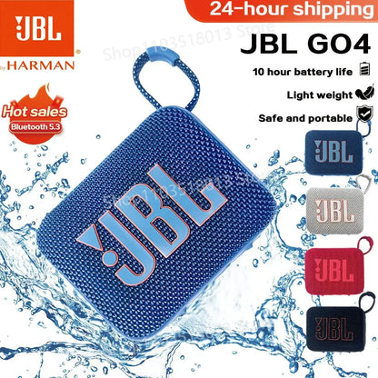 Original JBL GO 4 Wireless Bluetooth Speaker Portable Waterproof Speaker Outdoor Speakers Sports  Speaker JBL GO4 Bluetooth 5.3