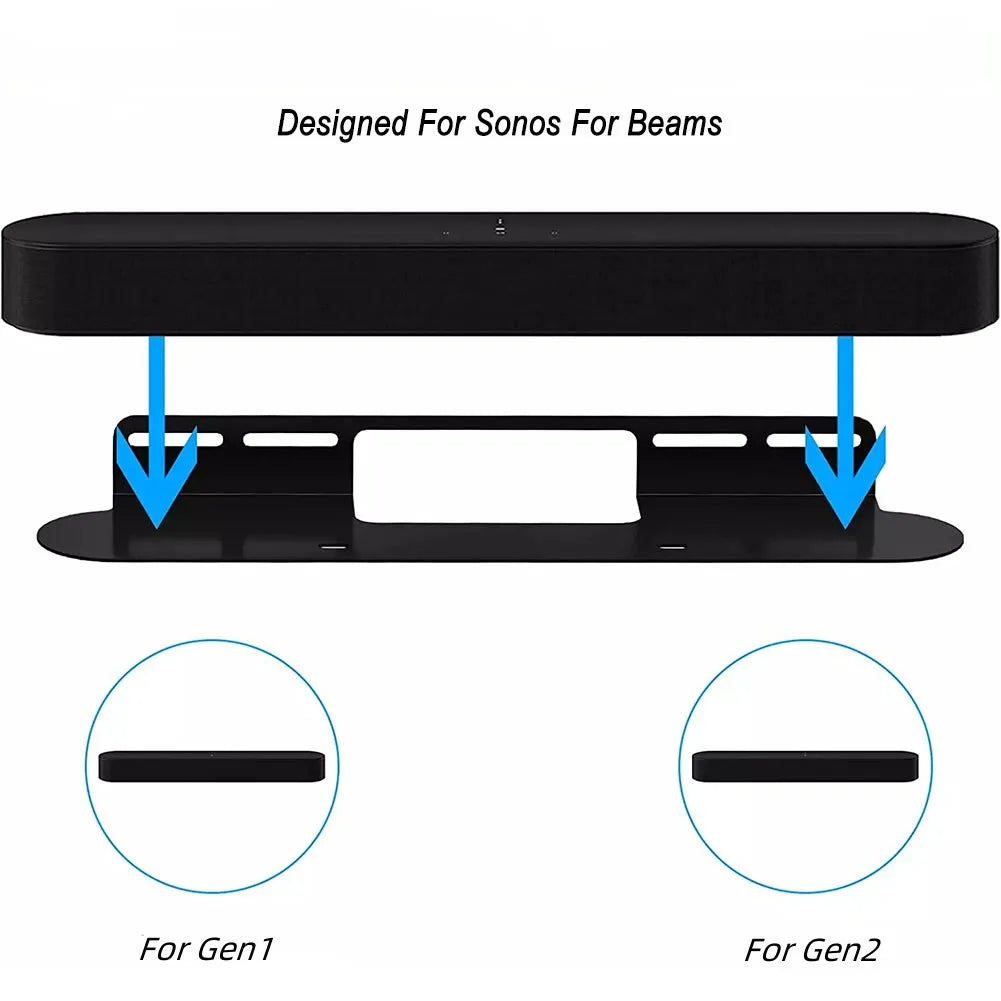 Simplify Your Audio Experience Securely Mounted Solution Designed Exclusively for the for Sonos for Beam System