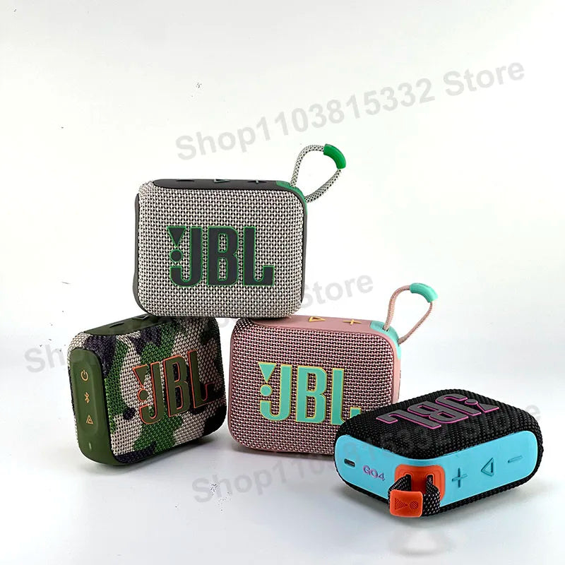 Original JBL GO 4 Wireless Bluetooth Speaker Portable Waterproof Speaker Outdoor Speakers Bass Party Speaker JBL GO4 HK Version