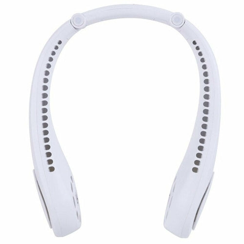 2 In 1 Bluetooth Portable Neck Fan With Bluetooth Speakers