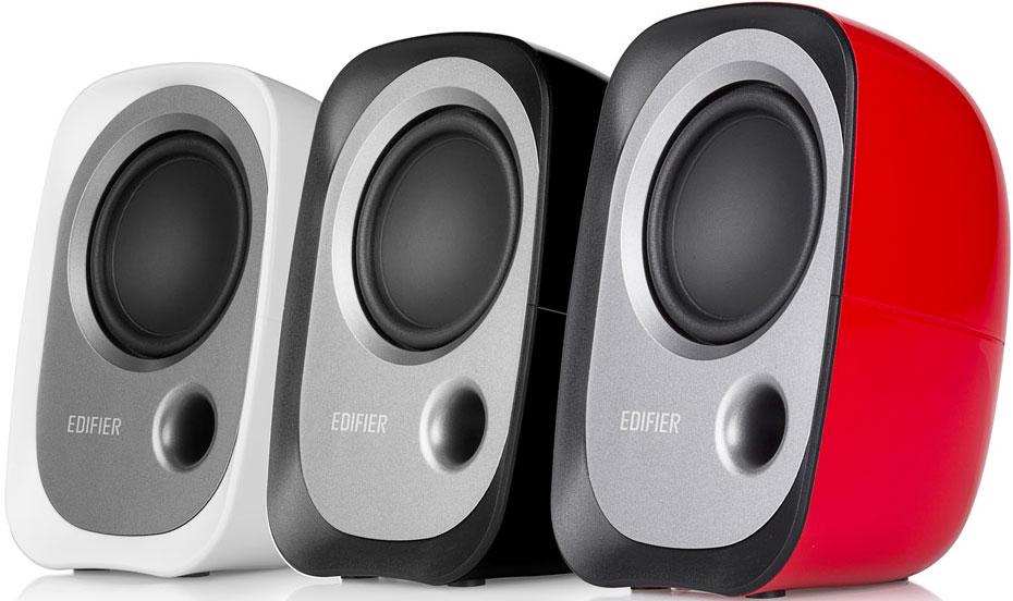 EDIFIER R12U USB Compact 2.0 Multimedia Speakers System (Black)- 3.5mm