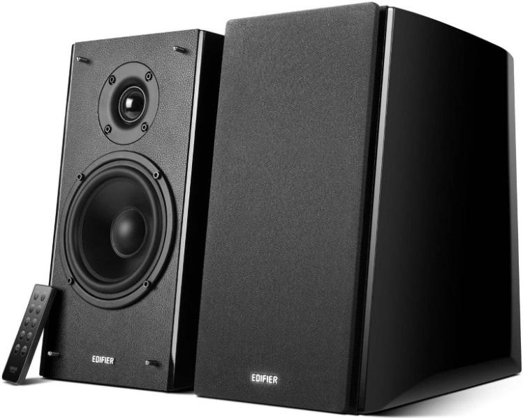 EDIFIER R2000DB Powered Bluetooth Lifestyle Bookshelf Speakers Black -