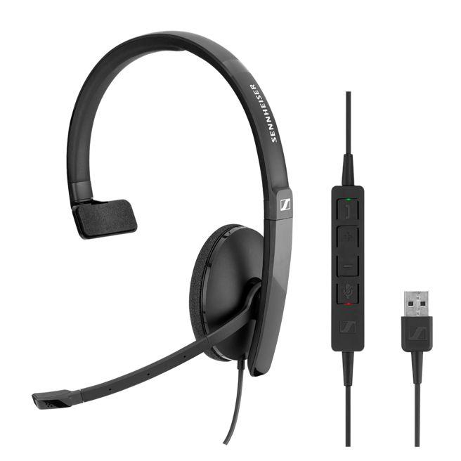 EPOS l Sennheiser  ADAPT SC130 USB Wired monaural USB headset. Skype