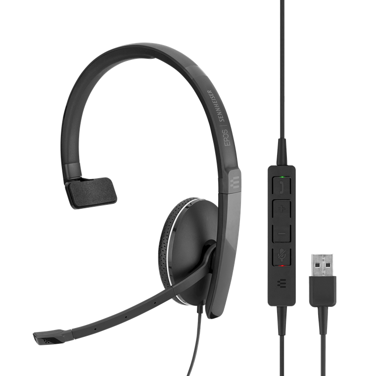 SENNHEISER l Sennheiser  ADAPT SC135USB, Single Sided 3.5mm Headset