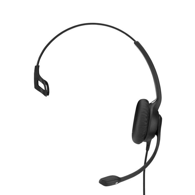 Sennheiser SC230 Wide Band Monaural headset with Noise Cancelling mic