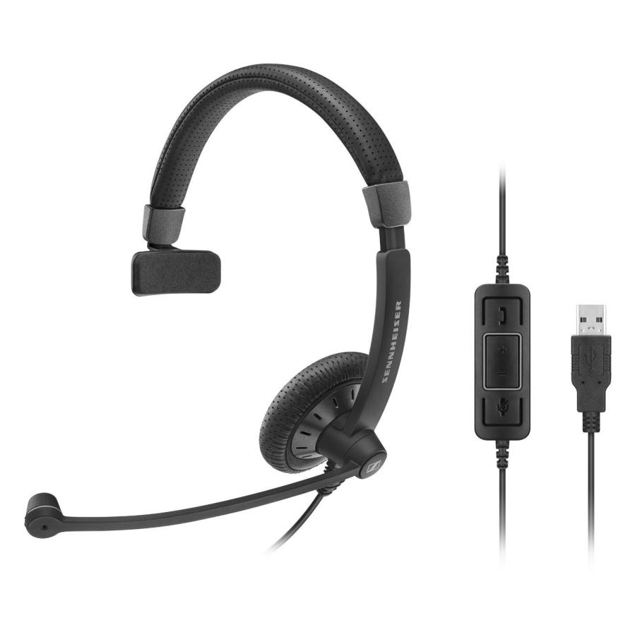 SENNHEISER SC40 USB Monaural Wideband Office headset, integrated call