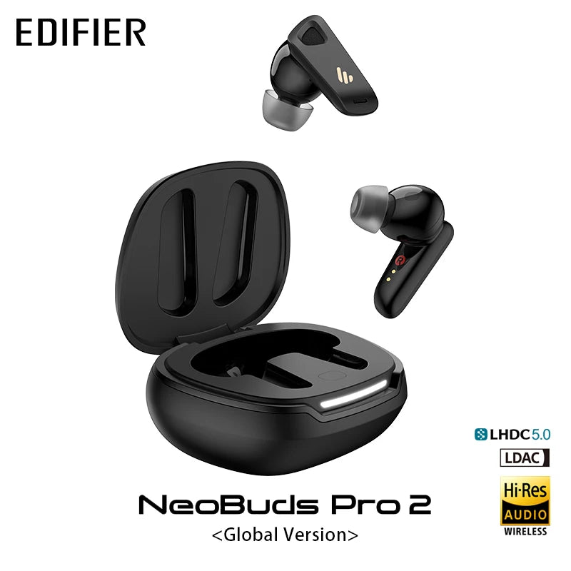 Edifier Neobuds Pro 2 Hybrid Active Noise Cancelling TWS Bluetooth Earphones LDAC Hi-Res Wireless Headphone LHDC 5 Spatial Audio