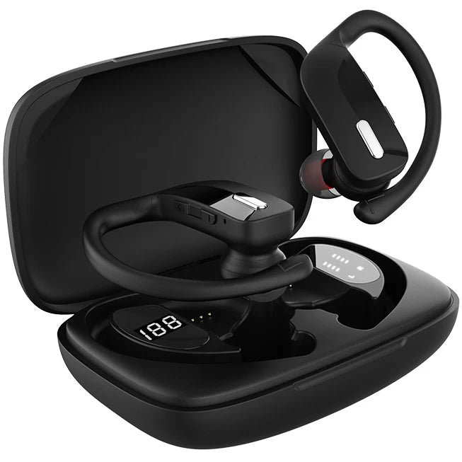 Water Resistant Sports Exercise Waterproof Over Ear USB C TYPE-C Charging Wireless Headphone Earbuds for iPhone Samsung Sony