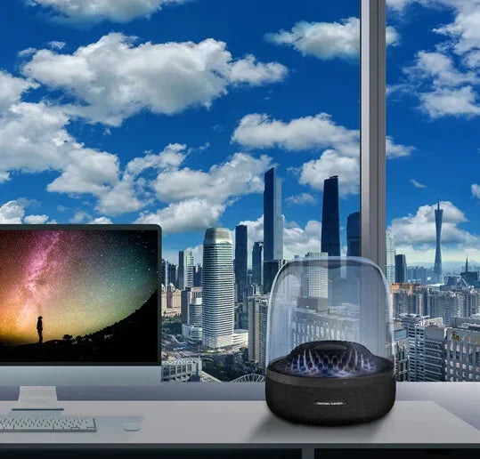 For Harman Kardon AURA STUDIO 4 Bluetooth Speaker Desktop Speaker 360 Degree Surround Sound Sinking Subwoofer