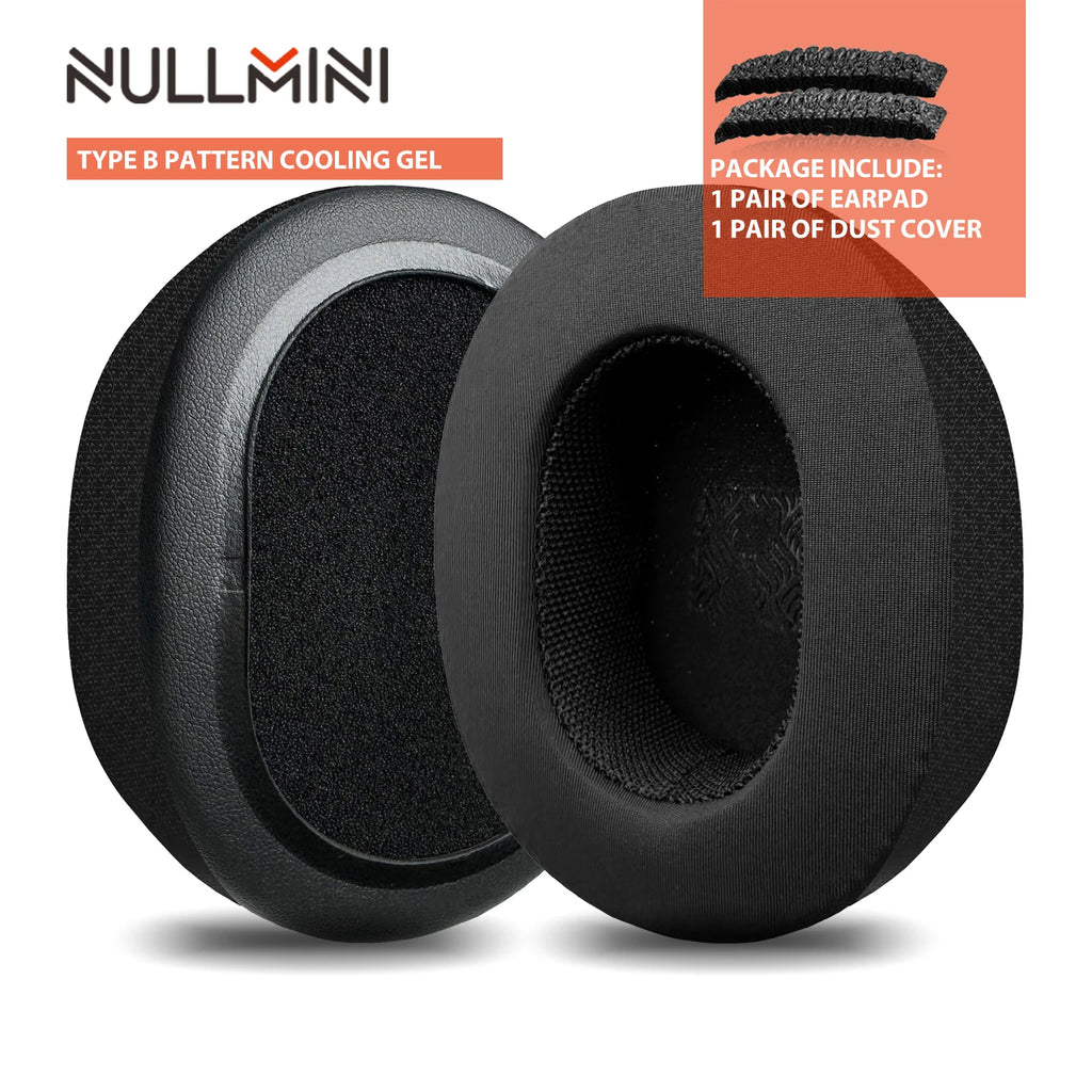 Nullmini Replacement Earpads for Klipsch Mode M40 Headphones Cooling Gel Ear Pads Cushion Sleeve