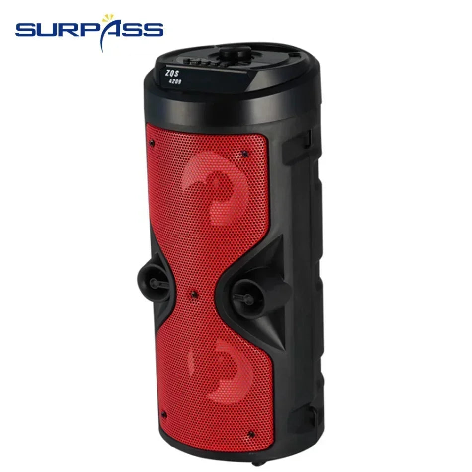 Dual 4inch Jbl Speaker20W Outdoor Portable Jbl Bluetooth Speakers Original withTF TWS FM Audience Sound Box for Home Hotel Party