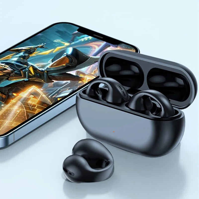 For Ambie Sound Earcuffes Upgrade Pro Earring Wireless Earphones TWS Ear Hook Headset Sport Earbuds for Sony