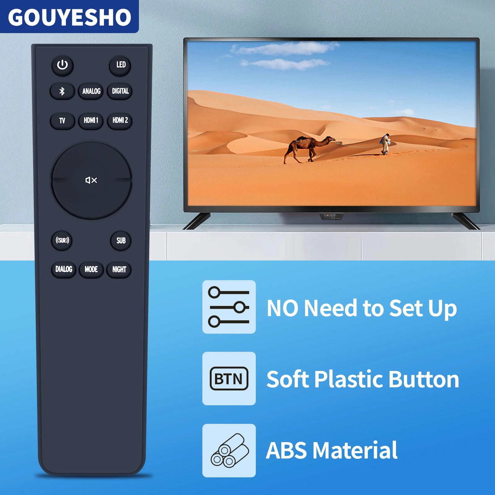 New Remote Control for Klipsch Cinema 600 3.1 Sound Bar System