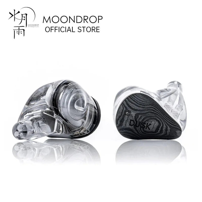 MOONDROP X Crinacle DUSK 2DD+2BA+2Planar In-Ear Headphone With 0.78 2pin Cable Earphone 3.5mm/Usb-C Plug