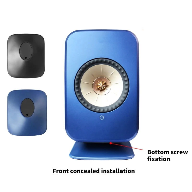 Metal Desktop Speaker Stands Professional Studio Monitors Stand Heat Management Rack for KEF II Speakers Accessories