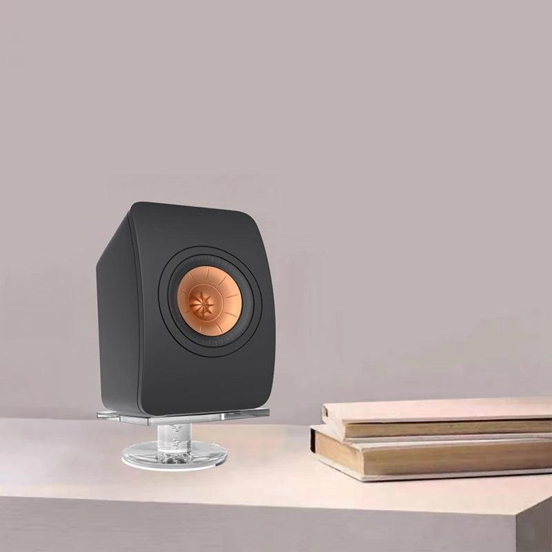 Acrylic Desktop Speaker Stand Bracket Speakers Stands for KEF LS50 Meta/Ls50 Wireless II/Q150/Q350/R3 Meta/Lsx II Easy Install