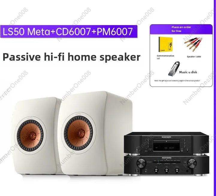 KEF LS50 Meta Second Generation Passive Bookshelf Speaker Sound Fever HIFI High Fidelity With Marantz Amplifier