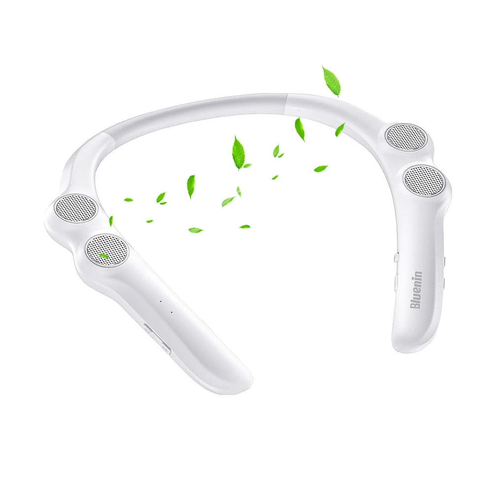 Neckband Speaker Bluetooth-Compatible 5.0 Wireless Stereo Speaker 15H Playtime Wearable Speakers IPX4 Waterproof for Game Play