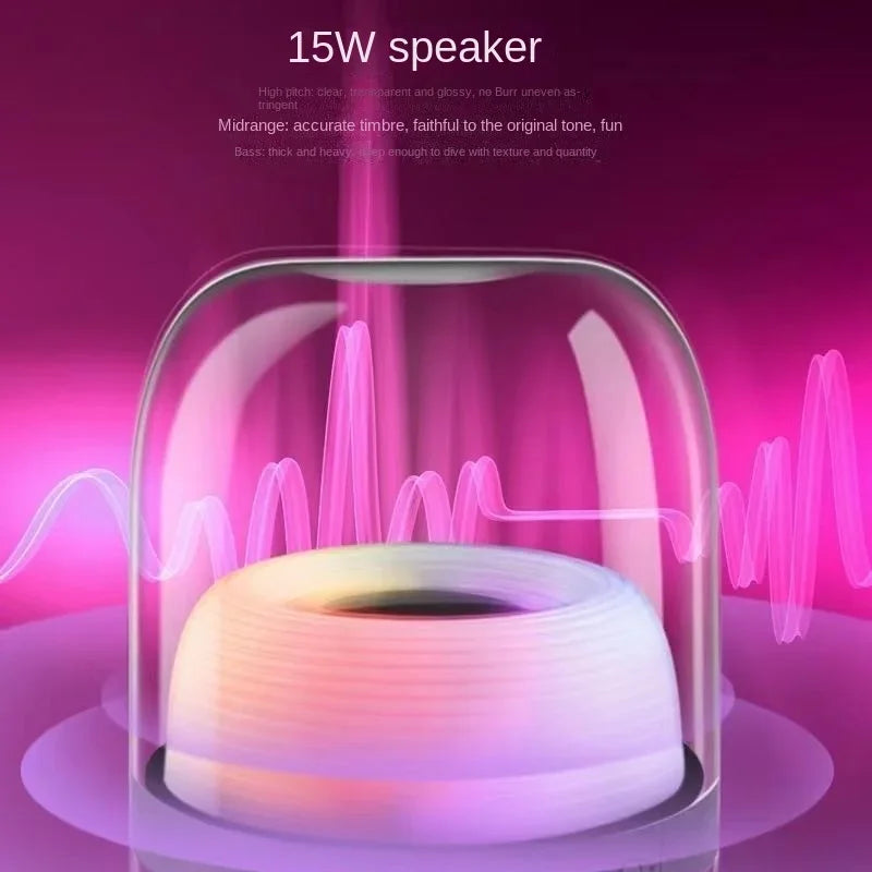 Harman Kardon IV Speaker Creative Gift Subwoofer Ambient Light Bluetooth Speaker